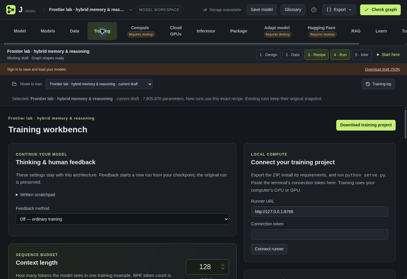 J Studio: explore how learning works